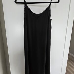 Aritzia Babaton Black Midi Dress
